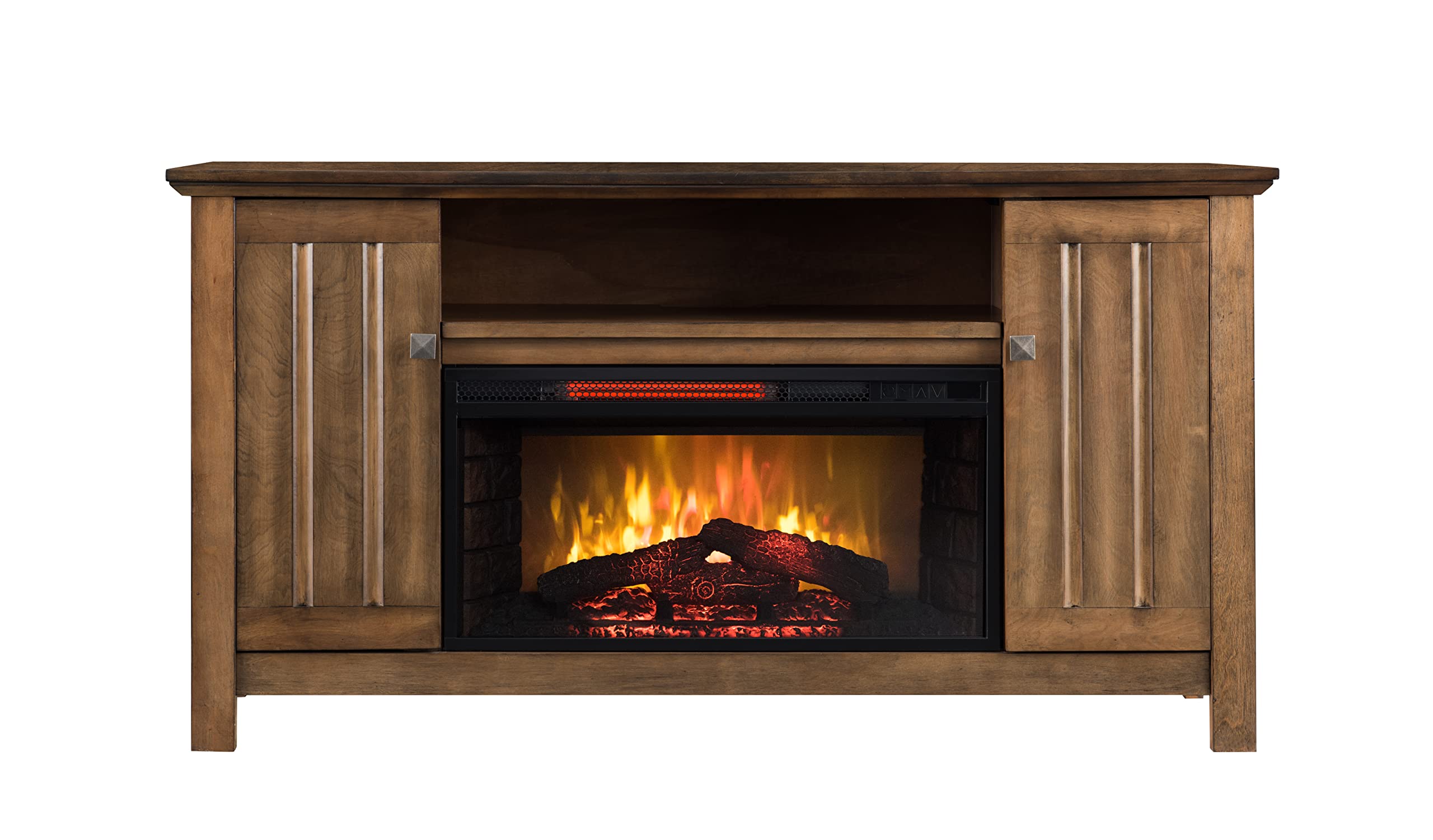 Os Home Model 5542 Infrared Electric Fireplace Media Console