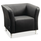 Lorell Fuze Modular Series Square Lounge Chair