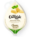 Shorties Candle Company White Chocolate Mint Natural Soy Wax Melts - 1 Highly Scented 3 Oz. Bar - Made with 100% Soy and Essent