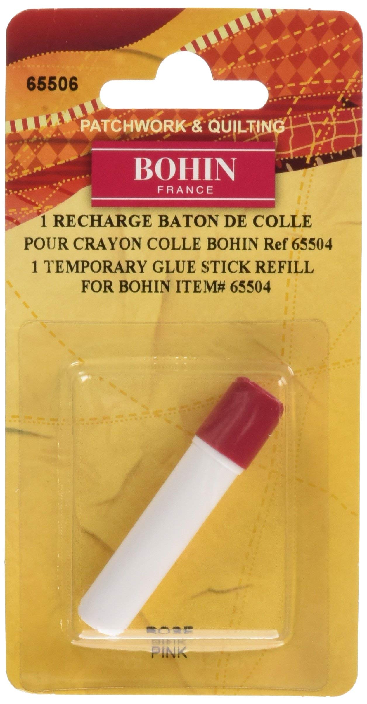 Bohin Glue Pen Refill, 1 X 1 X 6 Cm, White