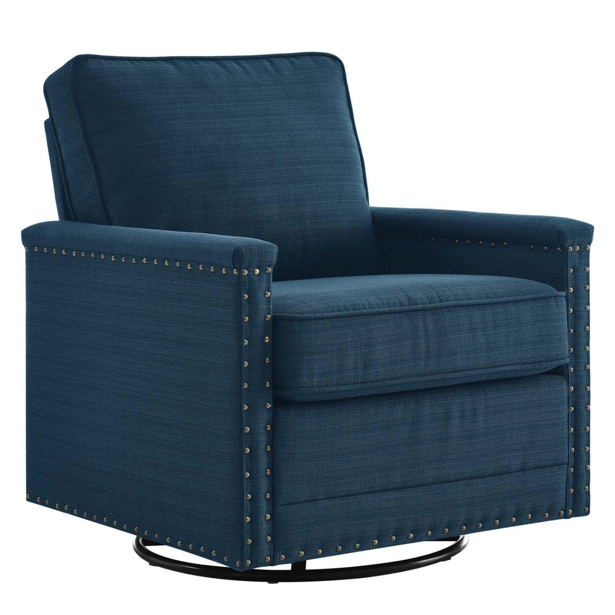 Modway Ashton Sofas, Swivel Chair, Azure