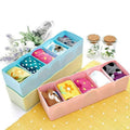 JAPP Innerwear & Socks Organizer Set of 3,(Multi Color)