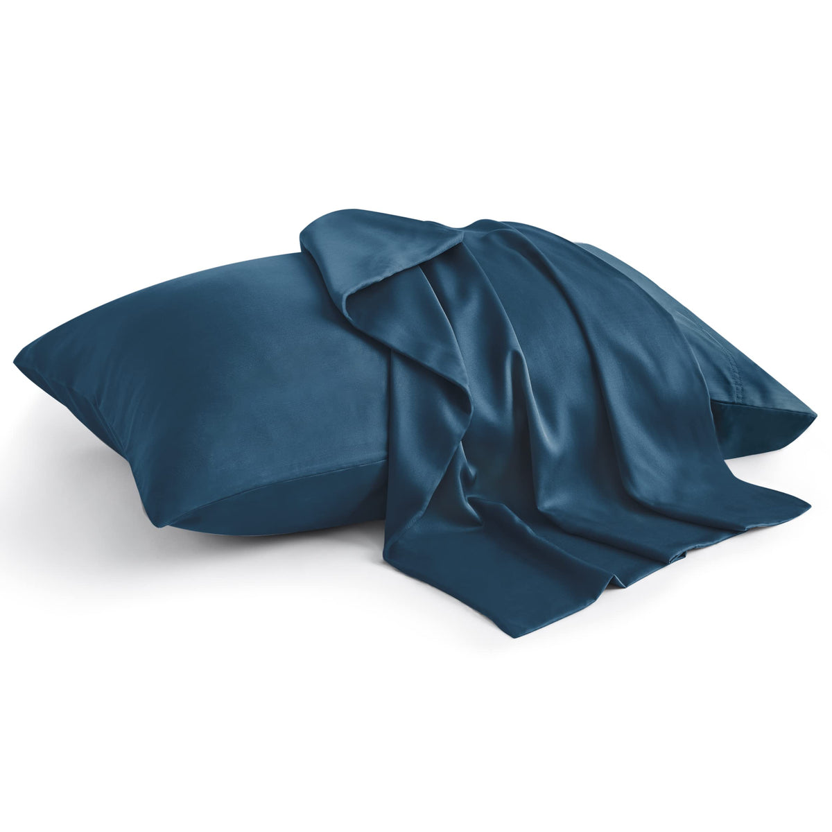 Bedelite Pillow Cases Queen Size Set Of 2, Rayon Derived From Bamboo, Cooling Pillow Cases For Hot Sleepers & Night Sweats, Brea