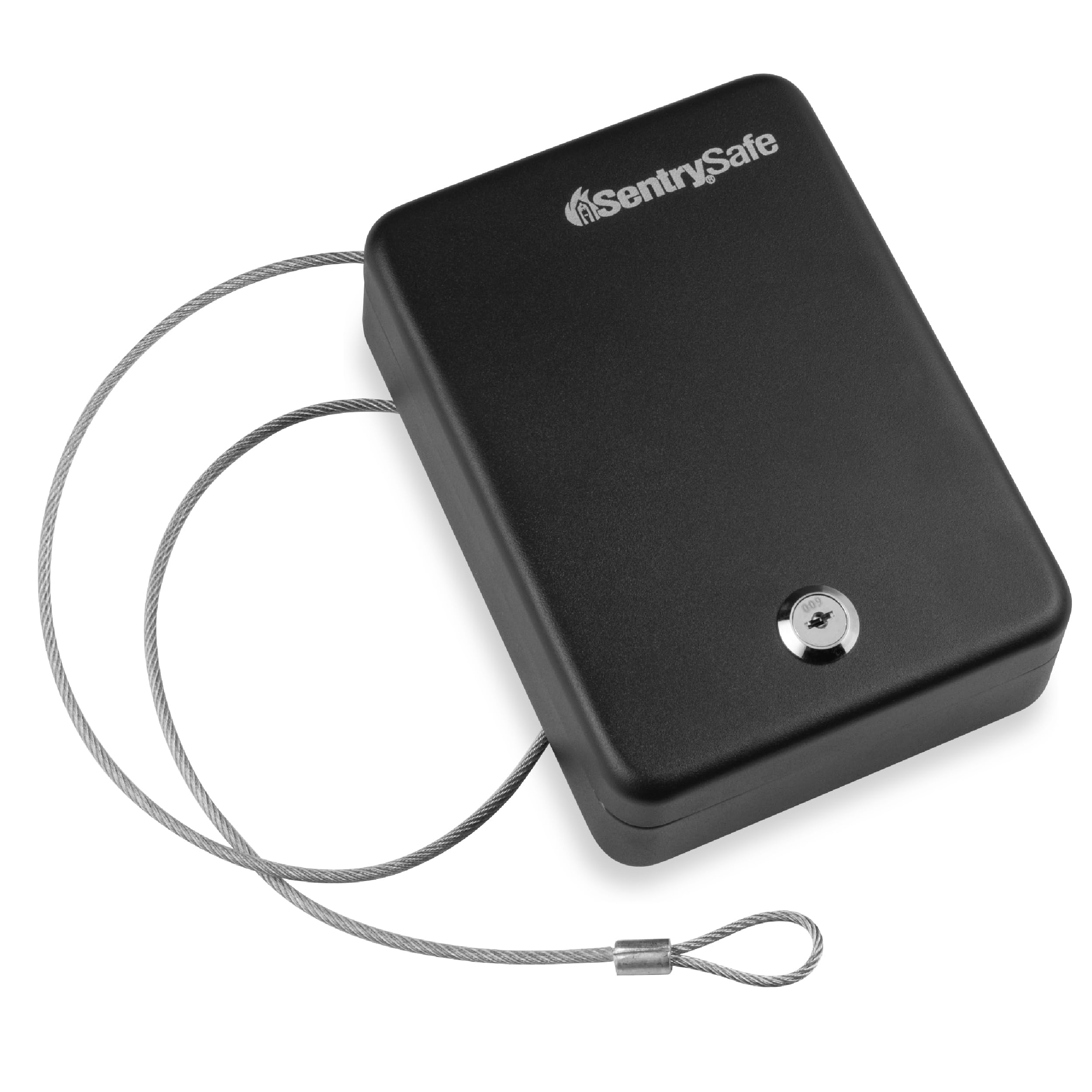 Sentrysafe Mini Safe Is A Lock Box With Key Lock For Office Or Dorm That Secures Money, Passports, Or Other Small Valuables, Ext