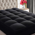 Chokit Premium 2100 Series Full Mattress Topper Extra Thick Mattress Pad Cover, 400Tc Soft Plush Pillow Top For Back Pain, Cooli
