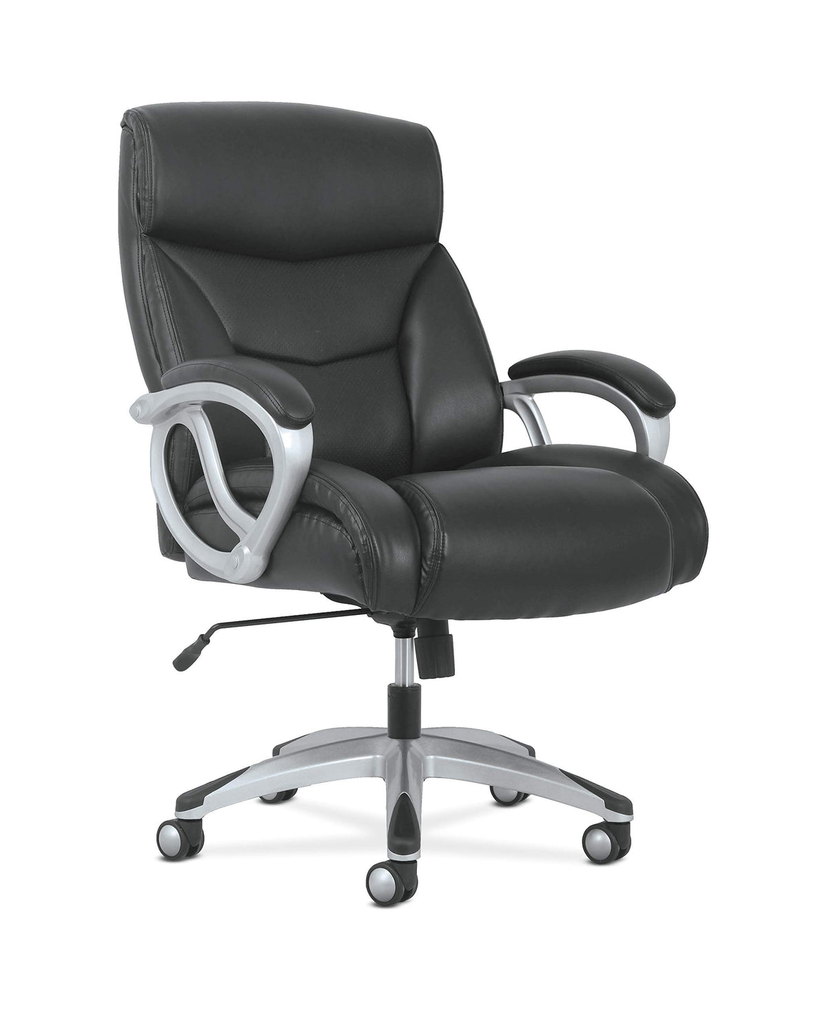 Hon Bsxvst341 Sadie Big And Tall Leather Executive, High-Back Computer/Office Chair, Black (Hvst341)