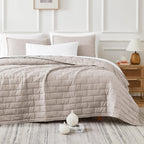 Southshore Fine Living, Inc. Oversized King Quilt Bedding Set, Lightweight Quilt, King/California King Quilt Set With 2 Shams, B