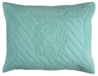 Rizzy Home | BT1793 | Cotton Quilt | 106"x92" Blue/Green/ Floral