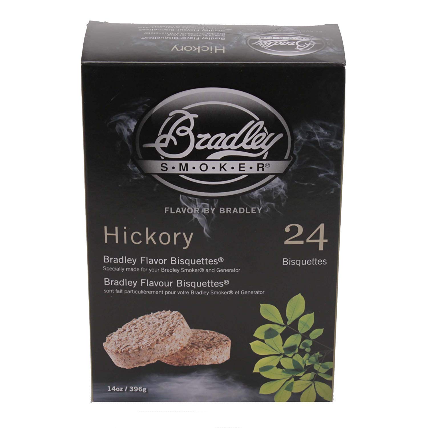 Bradley Smokers Bthc24 Bisquettes, Hickory, 24-Pack