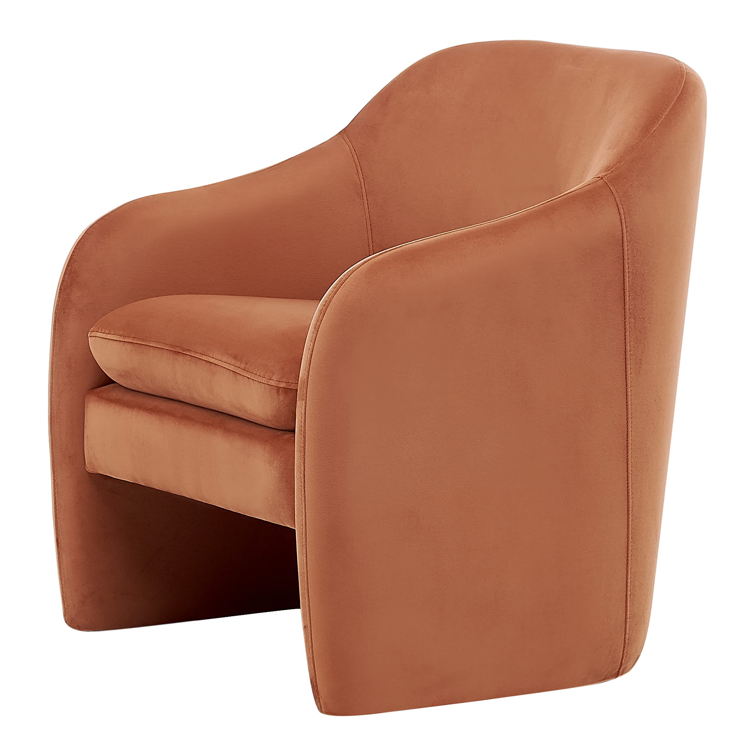 npd furniture and more Zella Velvet Fabric Accent Arm Chair