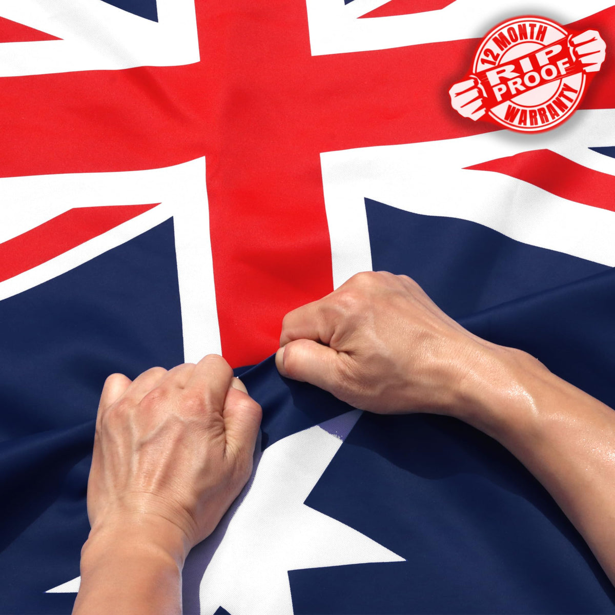 Anley Rip-Proof Double Sided 3-Ply Australia Flag 3X5 Foot - Vivid Color, Canvas Header And Wrinkle Resistant - The Strongest, L