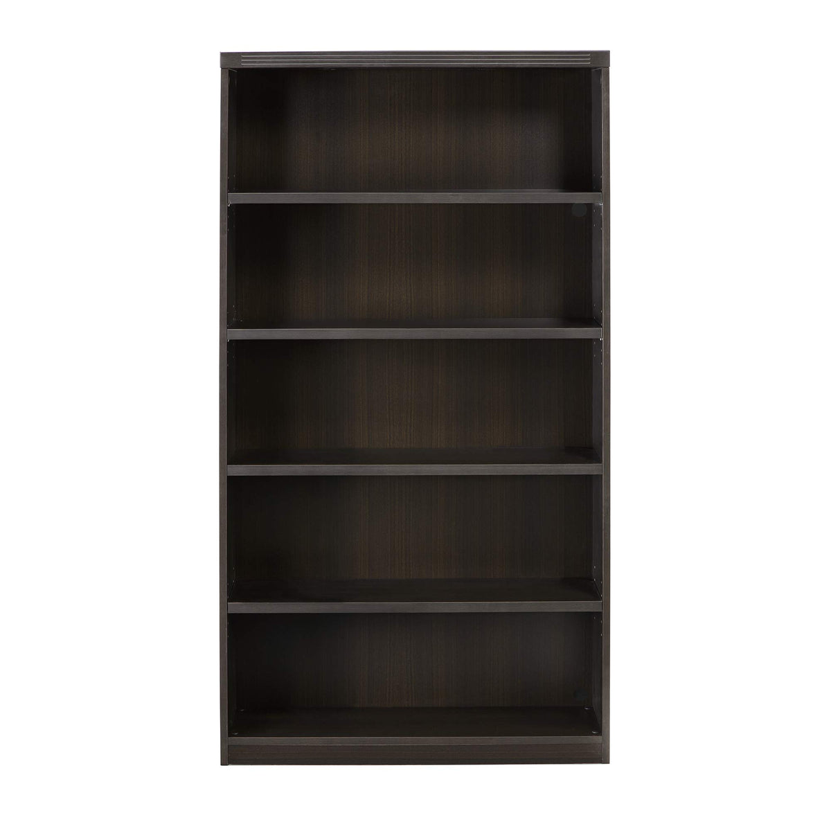 5 Shelf 68.75&quot; Bookcase Finish: Mocha