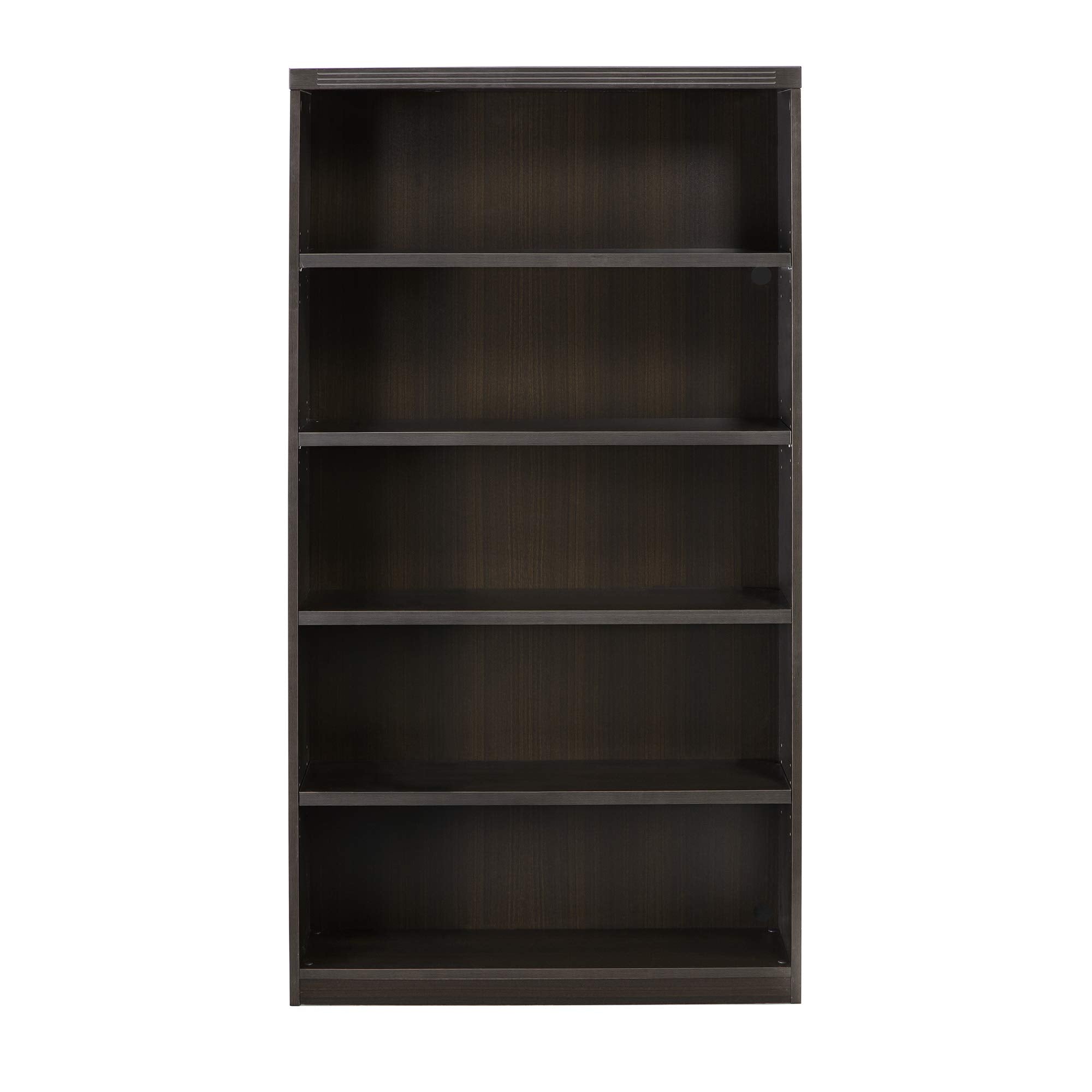 5 Shelf 68.75" Bookcase Finish: Mocha