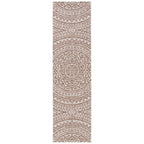 Safavieh Courtyard Collection 2' 3' X 16' Light Beige / Light Brown Cy8734 Indoor/ Outdoor Easy Cleaning Patio Backyard Mudroom Runner Rug