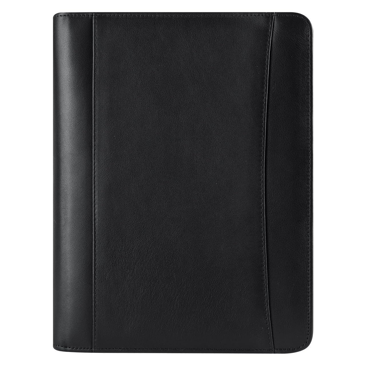 Franklincovey - Fc Signature Binder - Nappa Leather Zipper Binder (Classic, Black)