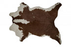 HomeRoots Cowhide Rug, Microsuede Rug, Home Decor Rug For Bedroom, Living Room, Sofa, Soft Modern Rug, Luxurious Indoor Rug 24 x 36