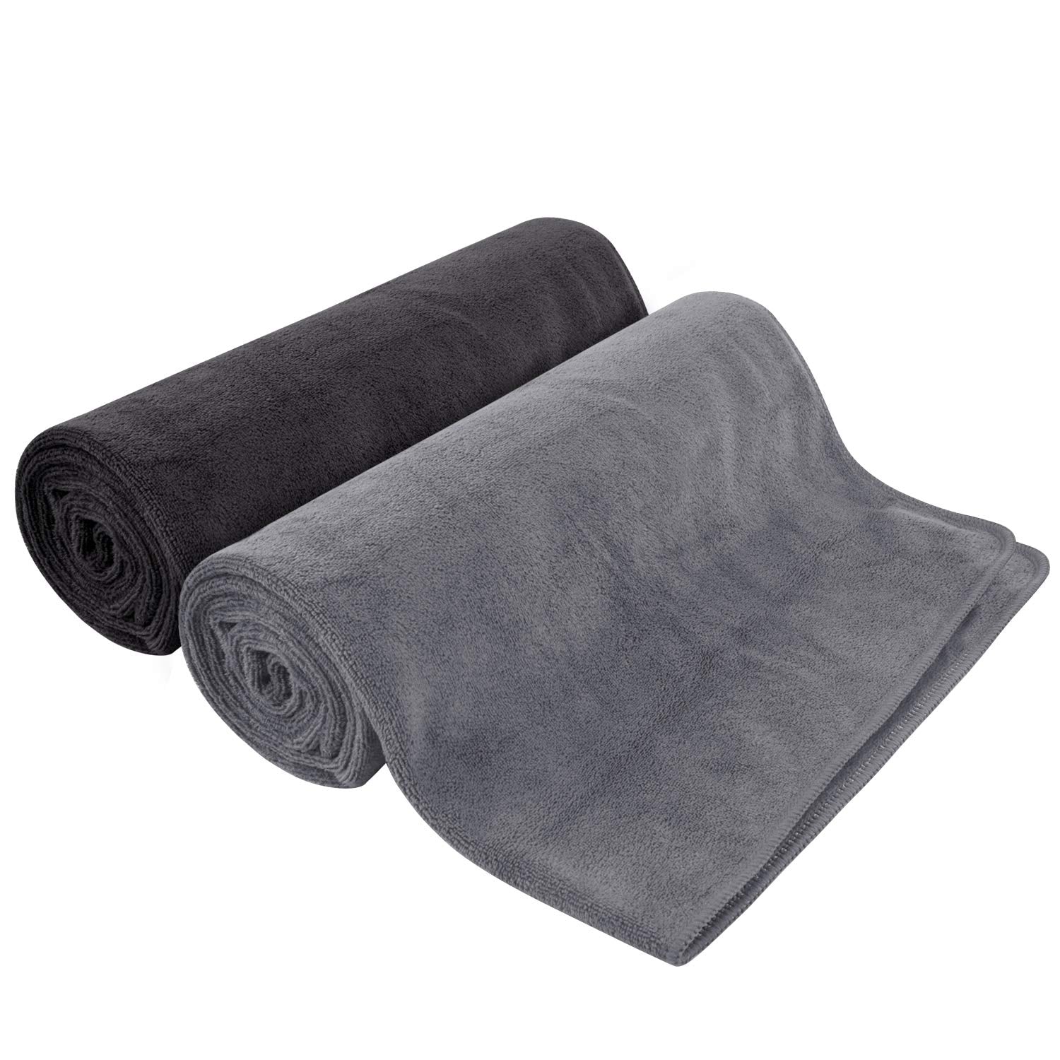 SUNLAND Microfiber Gym Bath Towel Ultra Soft Travel Camping Towel Super Absorbent Swimming Sport Towel for Adults and Children 2