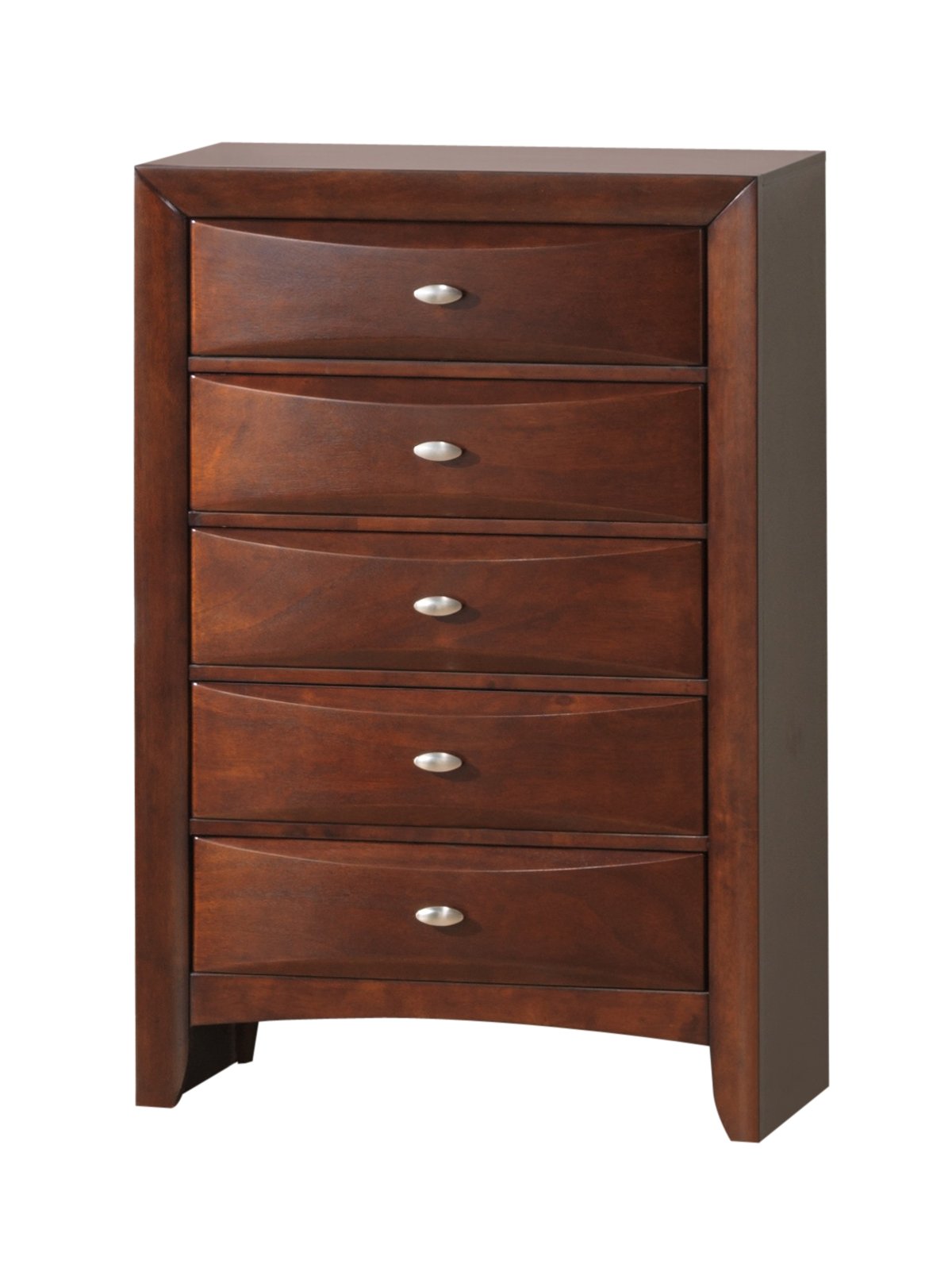 Global Furniture Linda Merlot, Chest Of Drawers