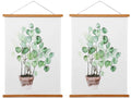 Poster Hanger Magnetic Wooden Poster Hangers, Teak Wood Magnet, 19x13 19x29 19x13 Poster Hanging Frame for Walls, Pictures, Prin