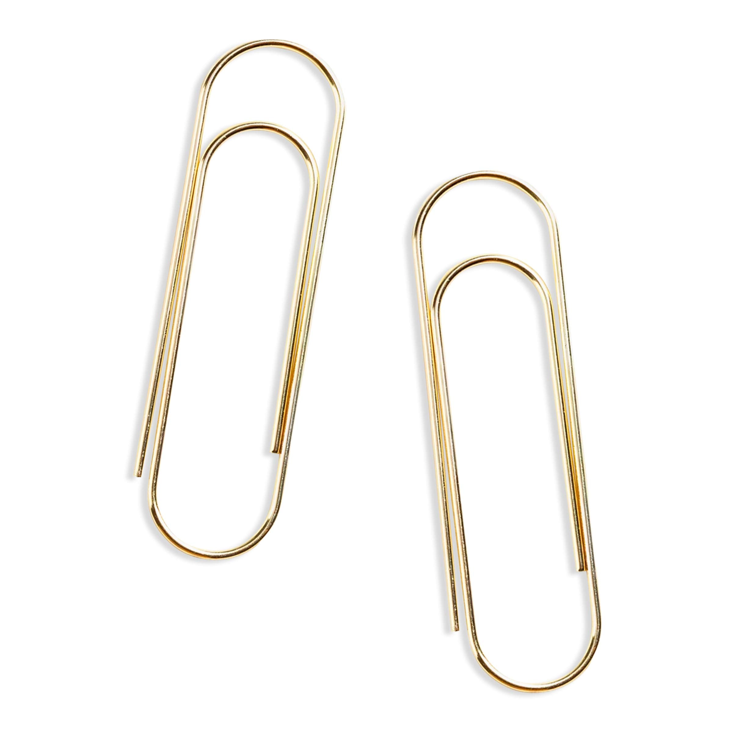 Poketo Large Brass Paper Clips, Set Of 2