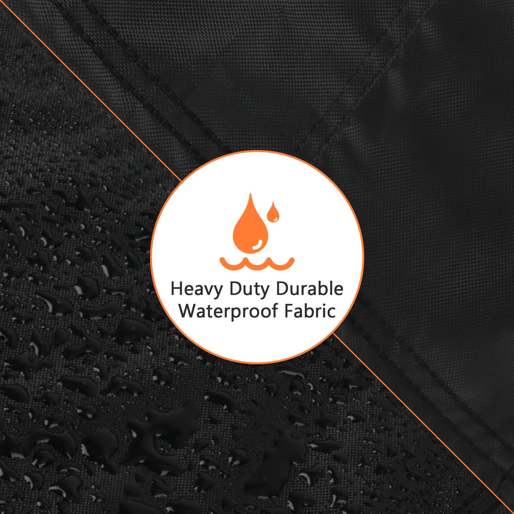 Jungda Outdoor Prep Table Cover For Blackstone Proseries 28' Prep Grill Cart,Waterproof Outdoor Pizza Oven Cart Cover,Patio Bbq Grill Stand Cover - 58 X 24 X 32 Inch