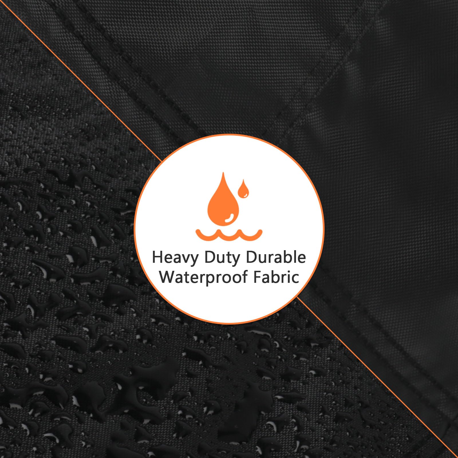 Jungda Outdoor Prep Table Cover For Blackstone Proseries 28' Prep Grill Cart,Waterproof Outdoor Pizza Oven Cart Cover,Patio Bbq Grill Stand Cover - 58 X 24 X 32 Inch