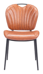 Zuo Terrence Dining Chair Vintage Brown