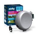 Minky Homecare Outdoor Retractable Clothesline - Heavy Duty PVC Coated Line - Energy and Space Saving Removable Laundry Drying L