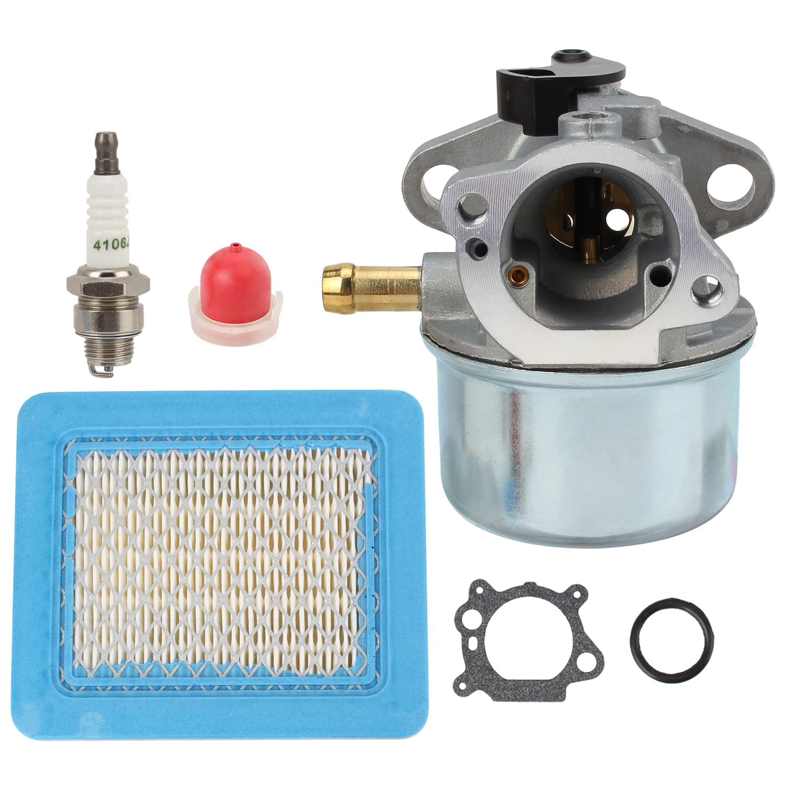 Autokay Carburetor Fits For Briggs Stratton 6-6.75 Hp Murray Craftsman Snapper 22' Push Mower Carb Air Filter Spark Plug