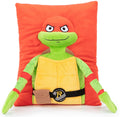 Jay Franco Nickelodeon Teenage Mutant Ninja Turtles Raphael 3D Snuggle Pillow - Super Soft Plush Pillow - Measures 13 Inches