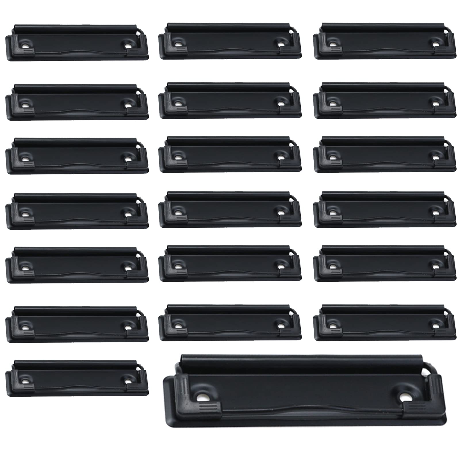 Tighall Mountable Heavy Duty Clipboard Clips Bulk Metal Hardboard Clip ...