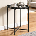 Dailora Coffee Table For Living Room | Removable Tray Top | Spacious & Easily Accessible Tabletop | Strong & Durable Alloy Steel