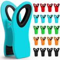 Jetmore 20 Pack Chip Clips, Bag Clips, Chip Clips Heavy Duty, Bag Clips For Food Storage, Kitchen Clips, Clips For Chips And Oth