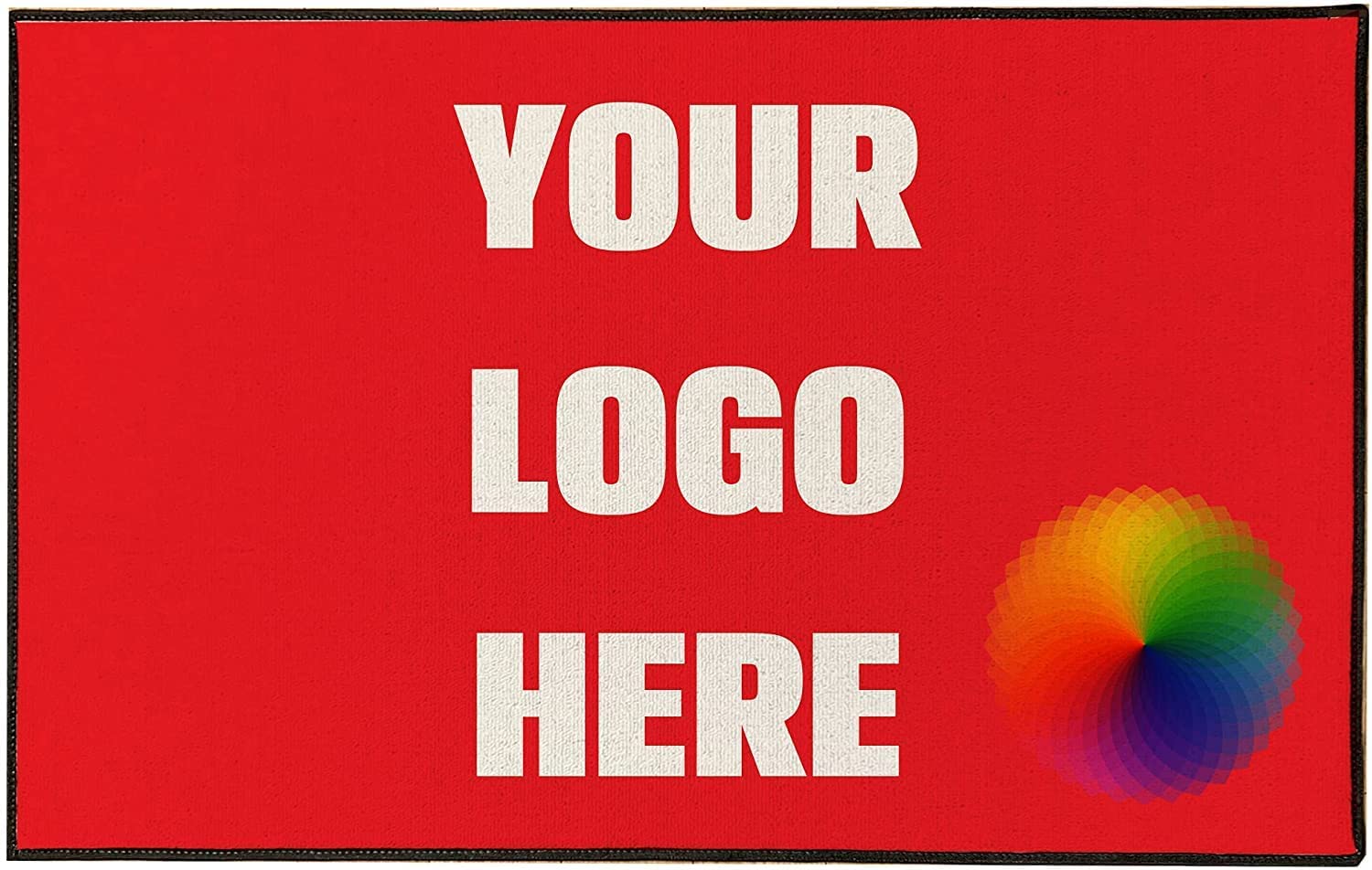 Victorystore Custom Doormat 24X36 Inches Any Color, Custom Logo Doormat Full Color Print 24 Inches X 36 Inches, Home Accessories (50)