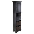Winsome cabinets Wyatt Storage/Organization, Black