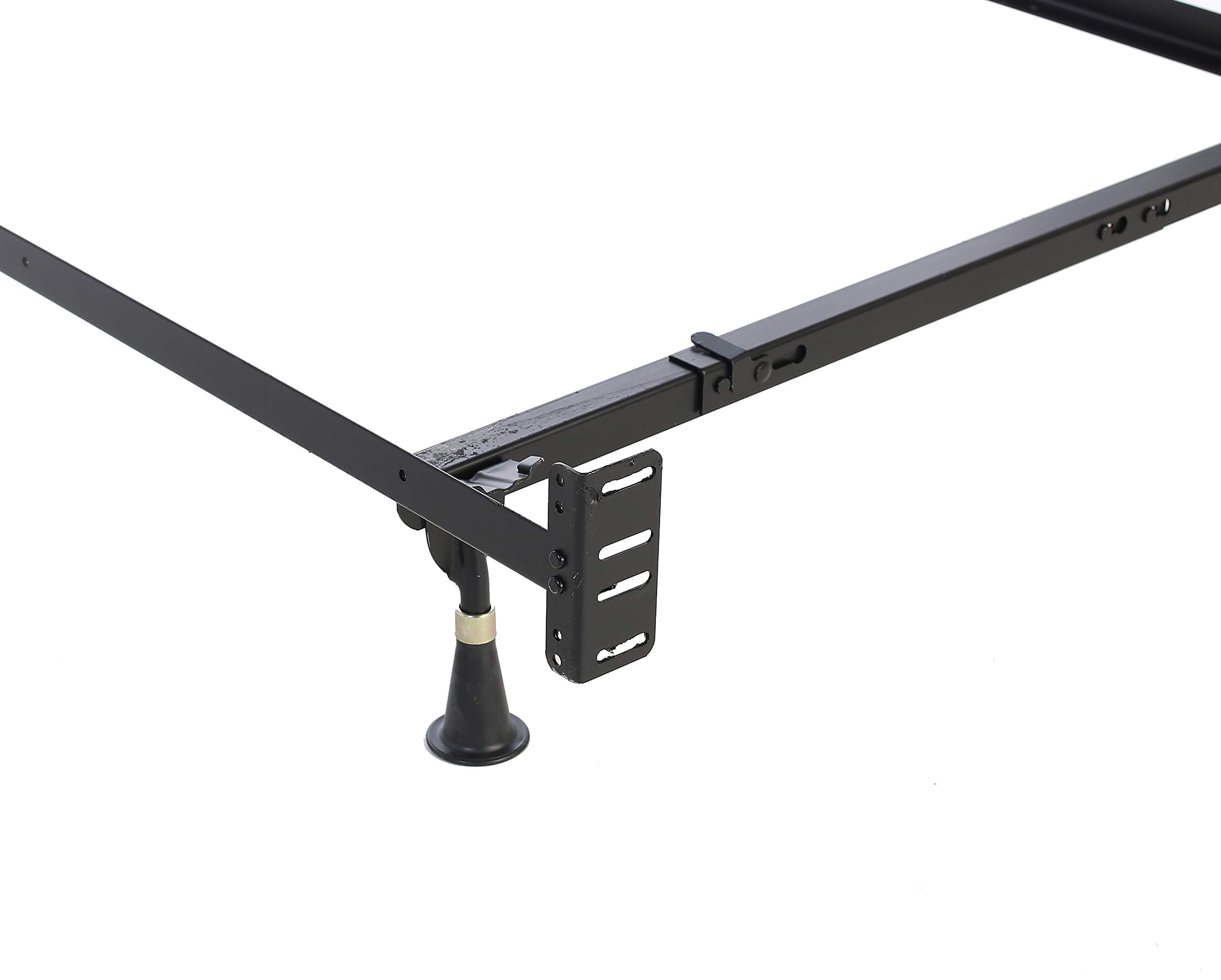 Hollywood Bed Frames Bed Frame with Headboard/Footboard Attachment/4 Legs and Adjustable Glides, Twin/Full