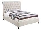 Devon Tufted Upholstered Bed Beige, California King