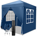 Vingli 6.5X6.5 Pop Up Canopy Tent With Sidewalls, Outdoor Gazebo Canopy Tent, Patio Event Tents Outdoor Commercial Canopy For Pa