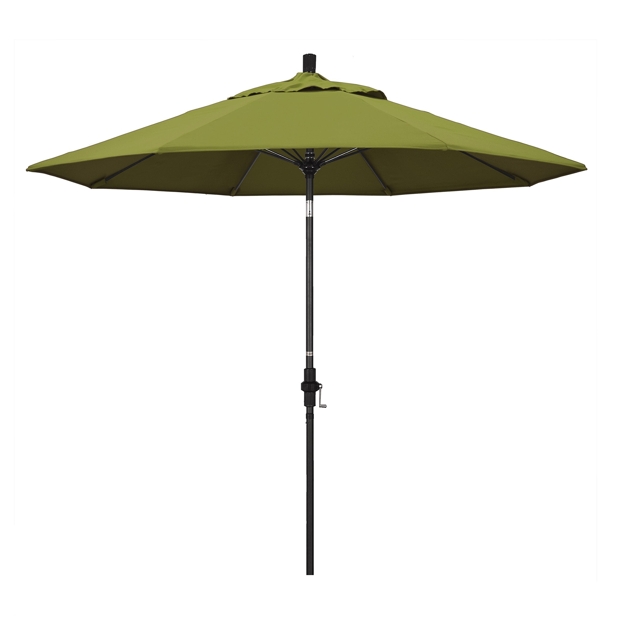 California Umbrella Gscuf908705-Sa11 9' Round Aluminum Pole Fiberglass Rib Market Patio Umbrella, Ginkgo