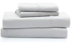 Ugg Hedi Cali King Sheet Set 4-Piece Luxury Cooling Sheets Deep Pockets Premium Bedding With 2 Shams Hypoallergenic Machine Washable Soft Lightweight Bed Set For Room, California King, Stone Grey