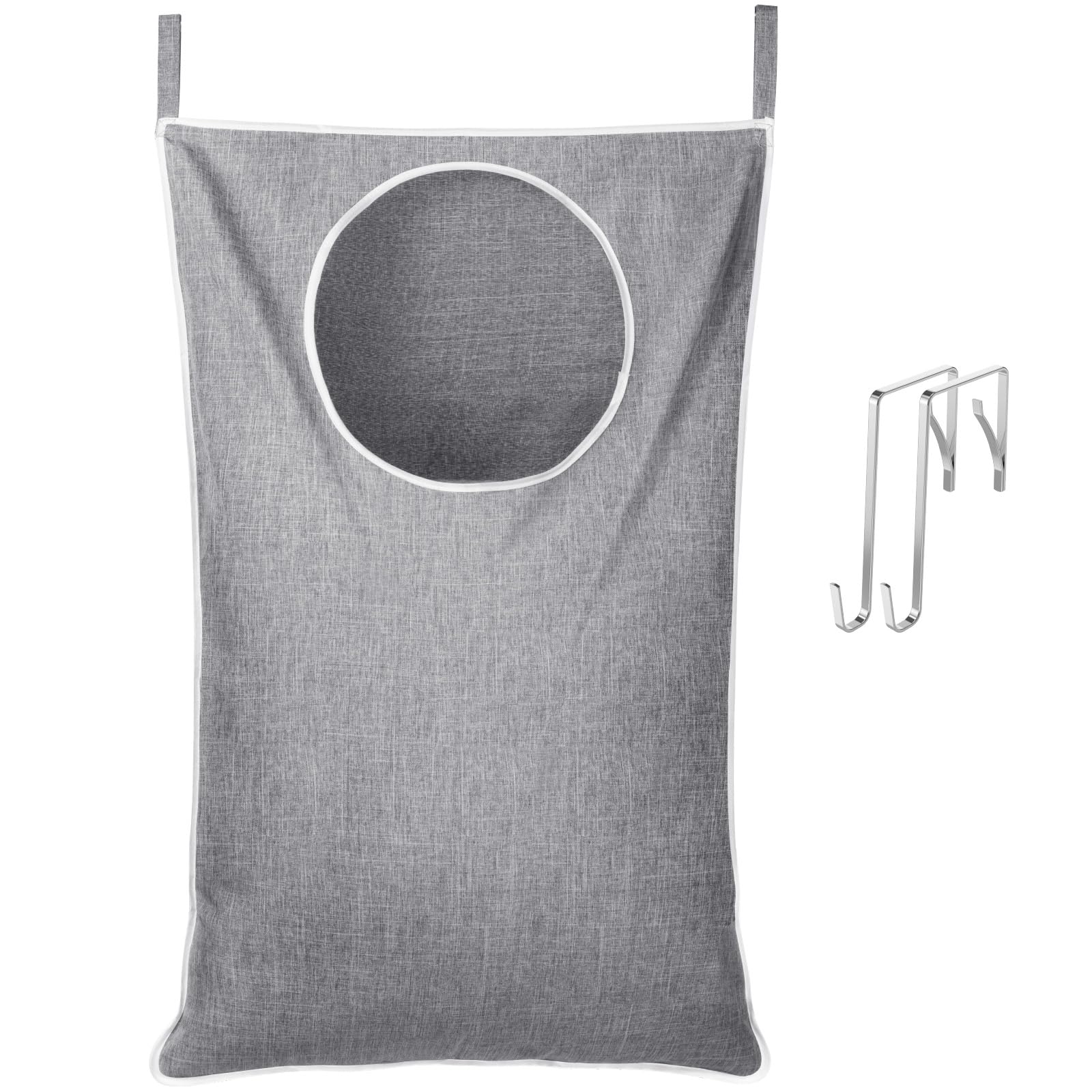 Lifewit Over Door Laundry Hamper, Large Collapsible Hanging Laundry Hamper, Hanging Laundry Basket Bag for Bathroom Bedroom Dirt