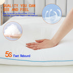 Flanhorest Bed Pillows For Sleeping - Pillows Standard Size Set Of 4 Cooling Luxury Hotel Quality Pillow With Premium Plush Soft