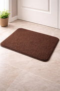 Blissful Creations Microfiber AntiSlip Door Mat, Brown, 40 x 60 cm