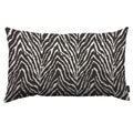Hosnye Zebra Throw Pillow Cover Black And White Zebra Seamless Pattern Print Linen Fabric For Couch Bed Sofa Car Waist Cushion C