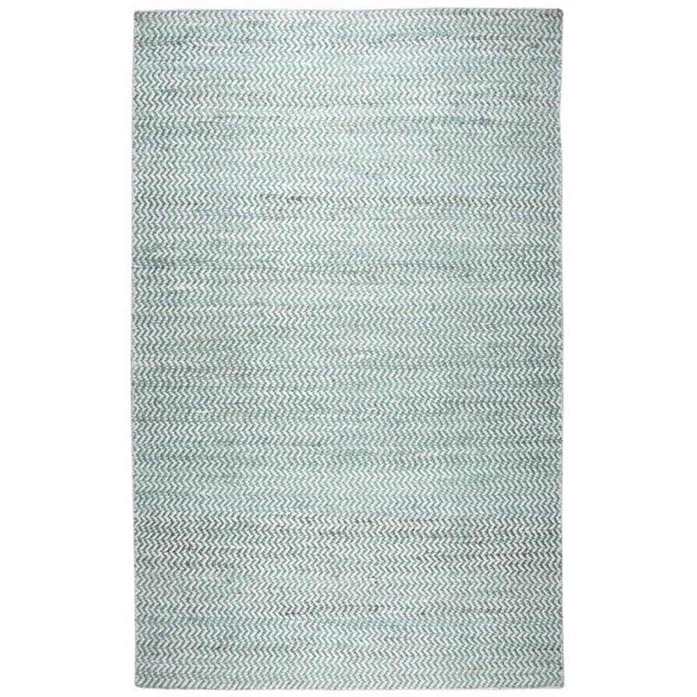 Rizzy Home Alora Decor Harlem 5' X 8' Chevron Natural/Gray/Rust/Blue Hand-Woven Area Rug