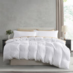 Nestl White California King Duvet Cover Sets - Soft Prewashed Cal King Duvet Cover, 3 Piece, With Zipper Closure, 1 Duvet Cover 104X98 Inches And 2 Pillow Shams