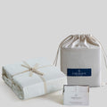 Fabdreams 100% Organic Cotton Percale Weave Twin Size Sheet Set | 300 Thread Count | Gots Certified | Long Staple Cotton | Cool