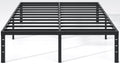 New Jeto Metal Bed Frame-Simple And Atmospheric Metal Platform Bed Frame, Storage Space Under The Bed Heavy Duty Frame Bed, Sturdy Full Size Bed Frame, 18 Inch, Full