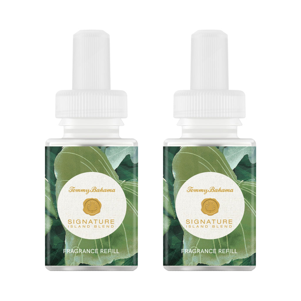 Pura & Tommy Bahama Home Scent Refill - Smart Home Air Diffuser Fragrance - Up to 120-Hours of Premium Fragrance per Refill - Ho