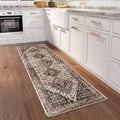 Dalyn Rugs Jericho Jc9 Putty 2'6" X 12' Rectangle Soft Runner Rug, Easy Clean, Non Shedding, Bedroom, Entry, Living Room, Dining Room, Kitchen Rug